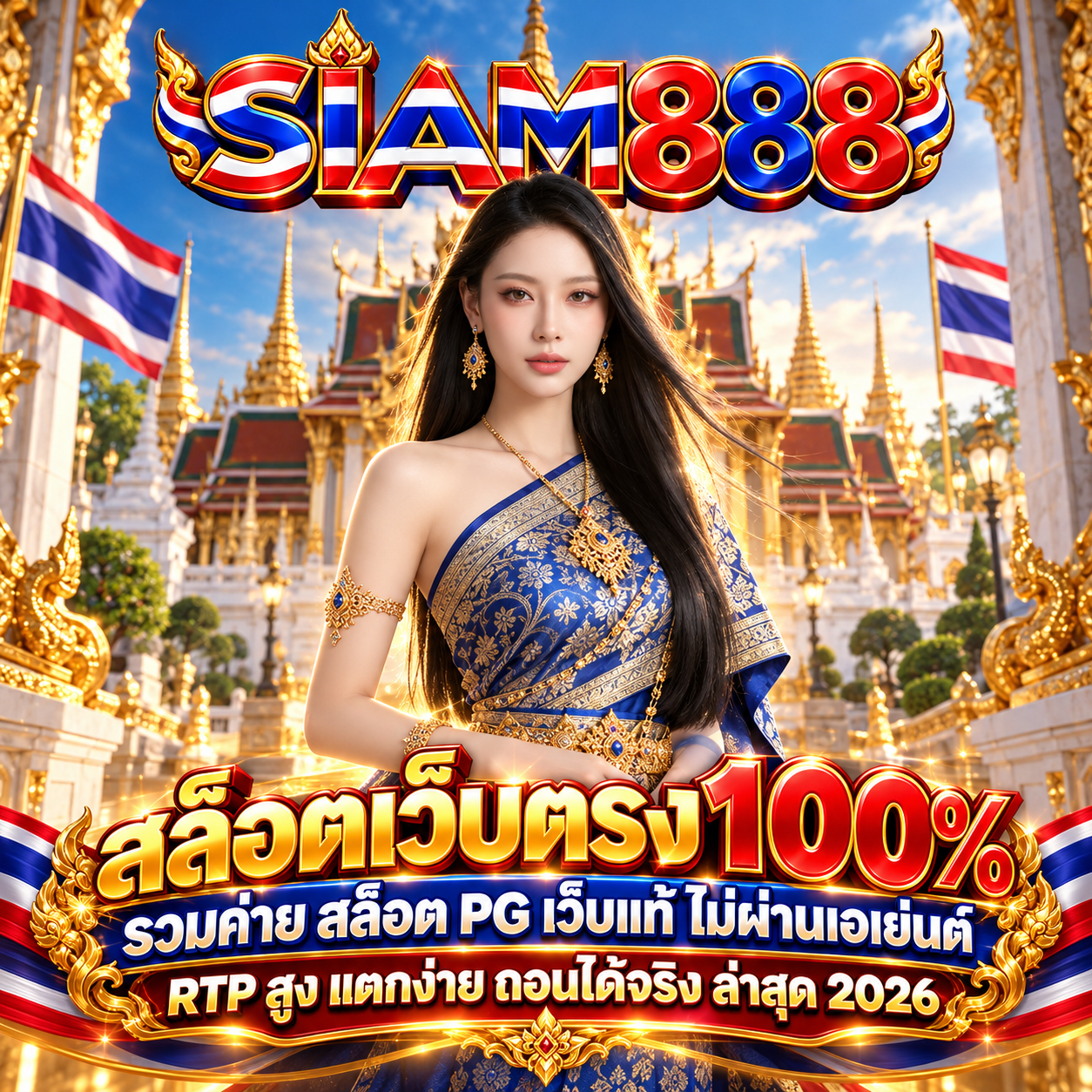 สล็อตเว็บตรง APIแท้ 100% ปี 2026 siam888